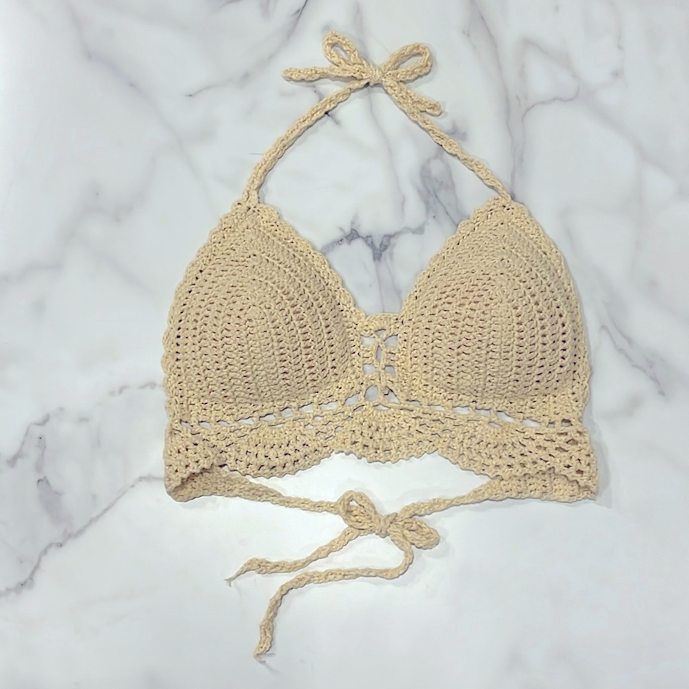 Crocheted Halter Top
